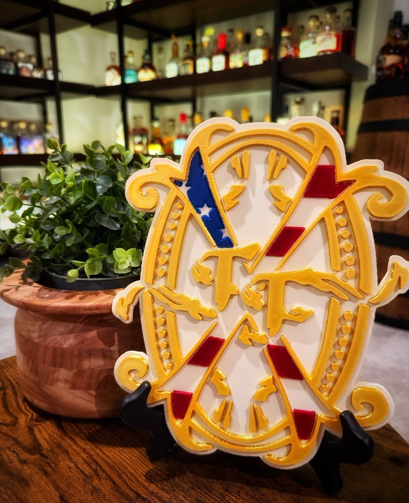 Custom USA Arturo Fuente Opus X Sign Emblem Wall Art Bar Cigar Lounge Custom USA Arturo Fuente Opus X Sign Emblem Wall Art Bar Cigar Lounge
