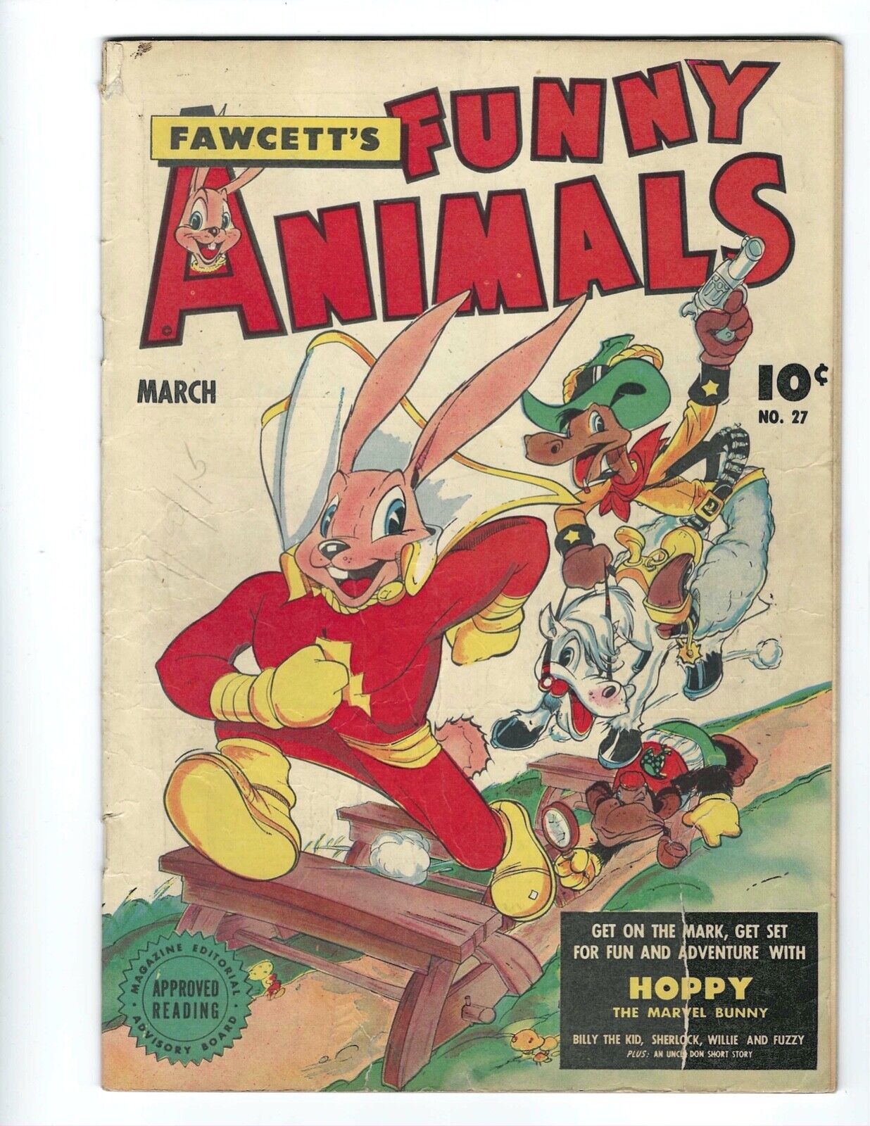 Fawcett's Funny Animals #27 March 1945 VG+ or better  Combine Shipping