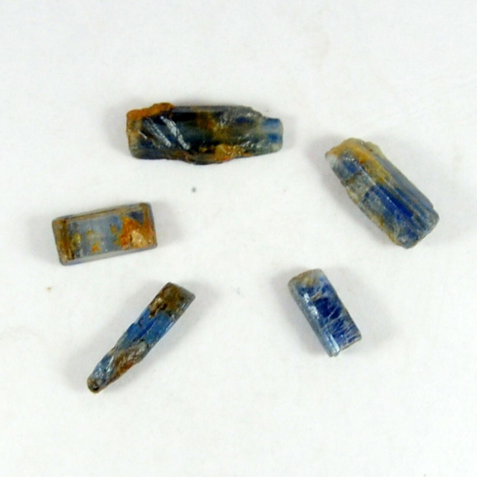 Lot Natural Blue Kyanite facet rough Mineral Specimens Gemstone 37.20 Carat