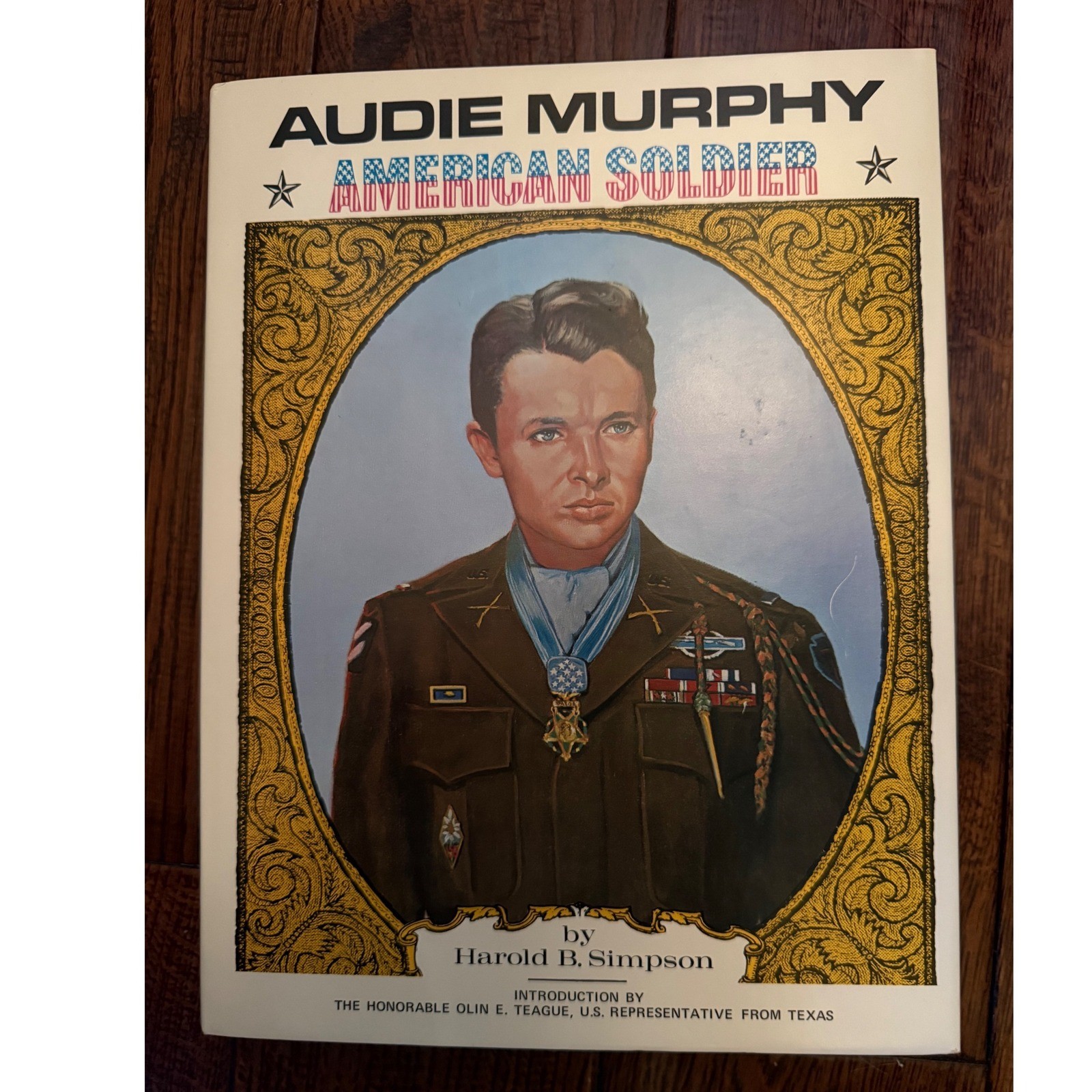 Audie Murphy American Soldier Harold B Simpson 1975 Biography WWII History Book Audie Murphy American Soldier Harold B Simpson 1975 Biography WWII History Book
