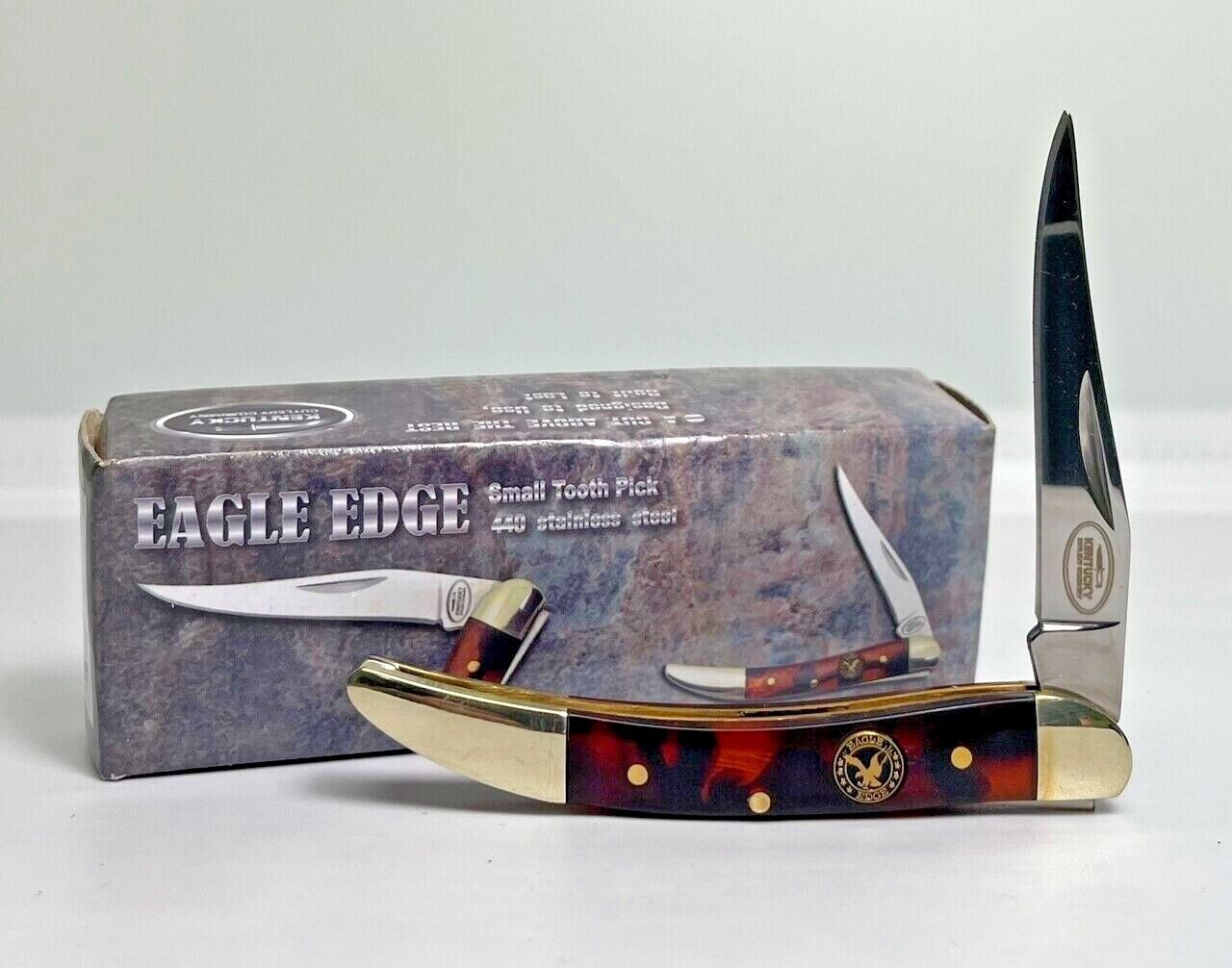 BRAND NEW Kentucky Cutlery - EAGLE EDGE - Pocket Knife, Toothpick Single Blade