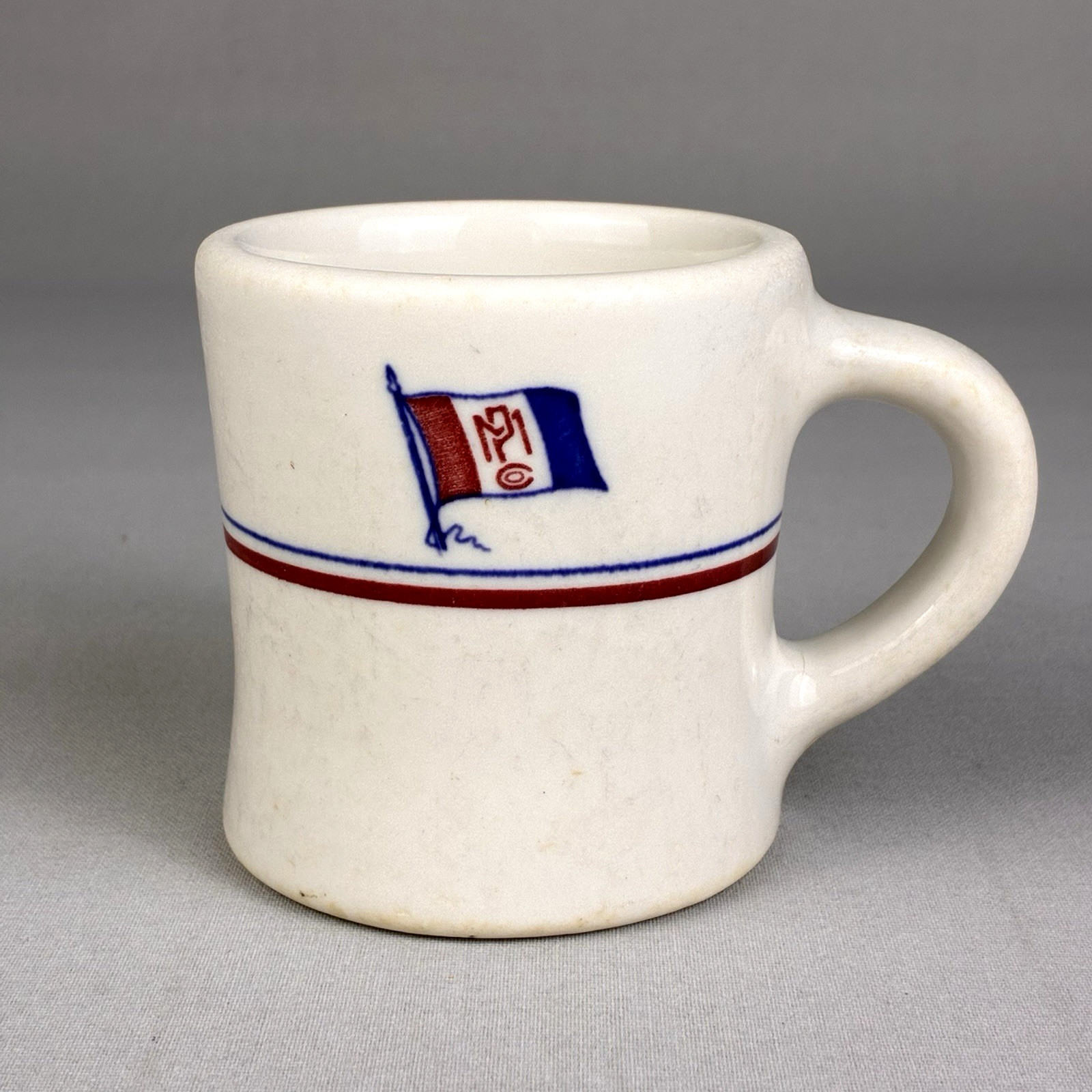 1953 Pickands Mather Great Lakes Iron Ore Ship Heavy Mess Hall Mug Walker China 1953 Pickands Mather Great Lakes Iron Ore Ship Heavy Mess Hall Mug Walker China