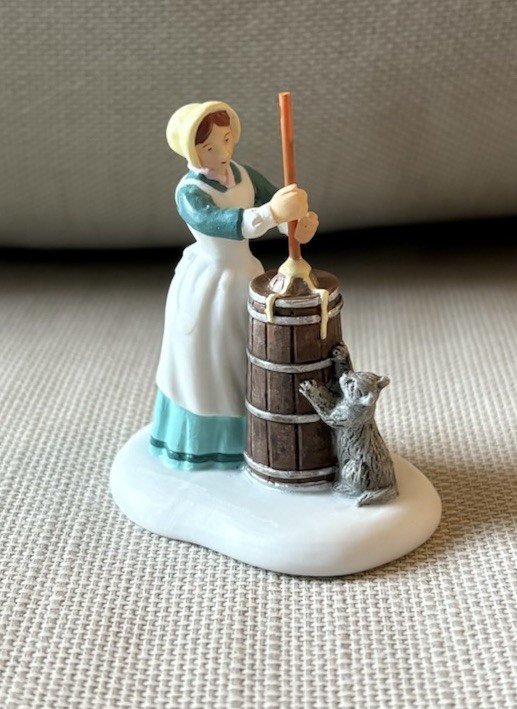 2012 Department 56 Dicken's Village Series #4025267 CHURNING TEMPTATION Unused 2012 Department 56 Dicken's Village Series #4025267 CHURNING TEMPTATION Unused