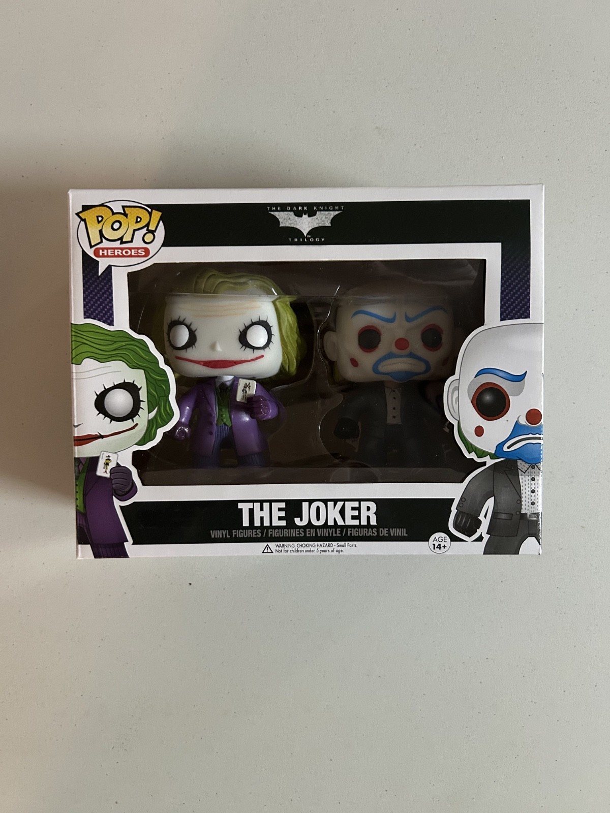 Funko Pop The Dark Knight The Joker & Robber 2-Pack (Brand New, Never Opened) Funko Pop The Dark Knight The Joker & Robber 2-Pack (Brand New, Never Opened)