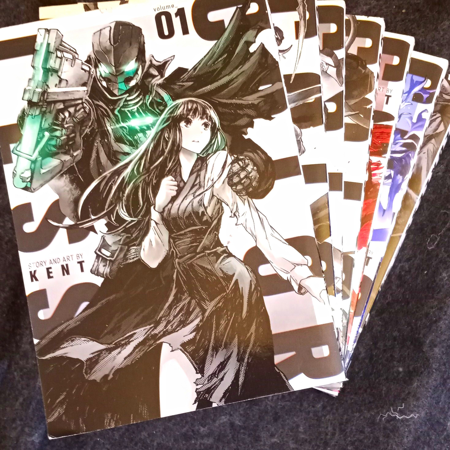 Colorless by Kent - Complete Manga Set 1-7 (Very Good) Colorless by Kent - Complete Manga Set 1-7 (Very Good)