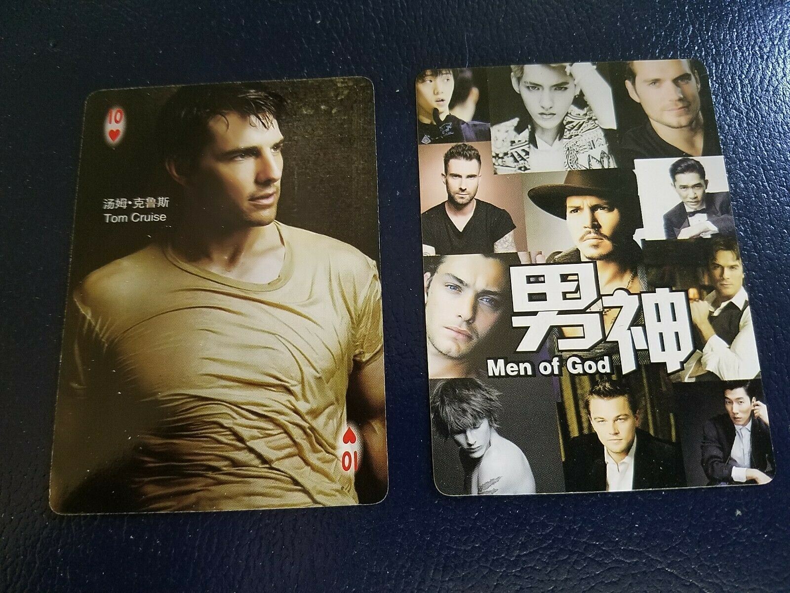 Tom Cruise American Movie Star International Men of God Playing Card