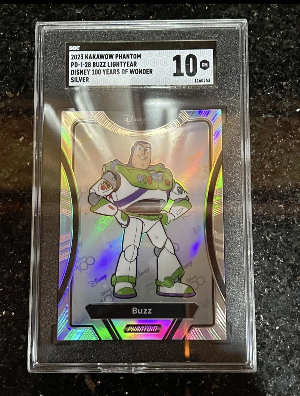 2023 Kakawow Disney 100 Years of Wonder Silver Buzz Lightyear SGC 10 #PD-I-28 2023 Kakawow Disney 100 Years of Wonder Silver Buzz Lightyear SGC 10 #PD-I-28