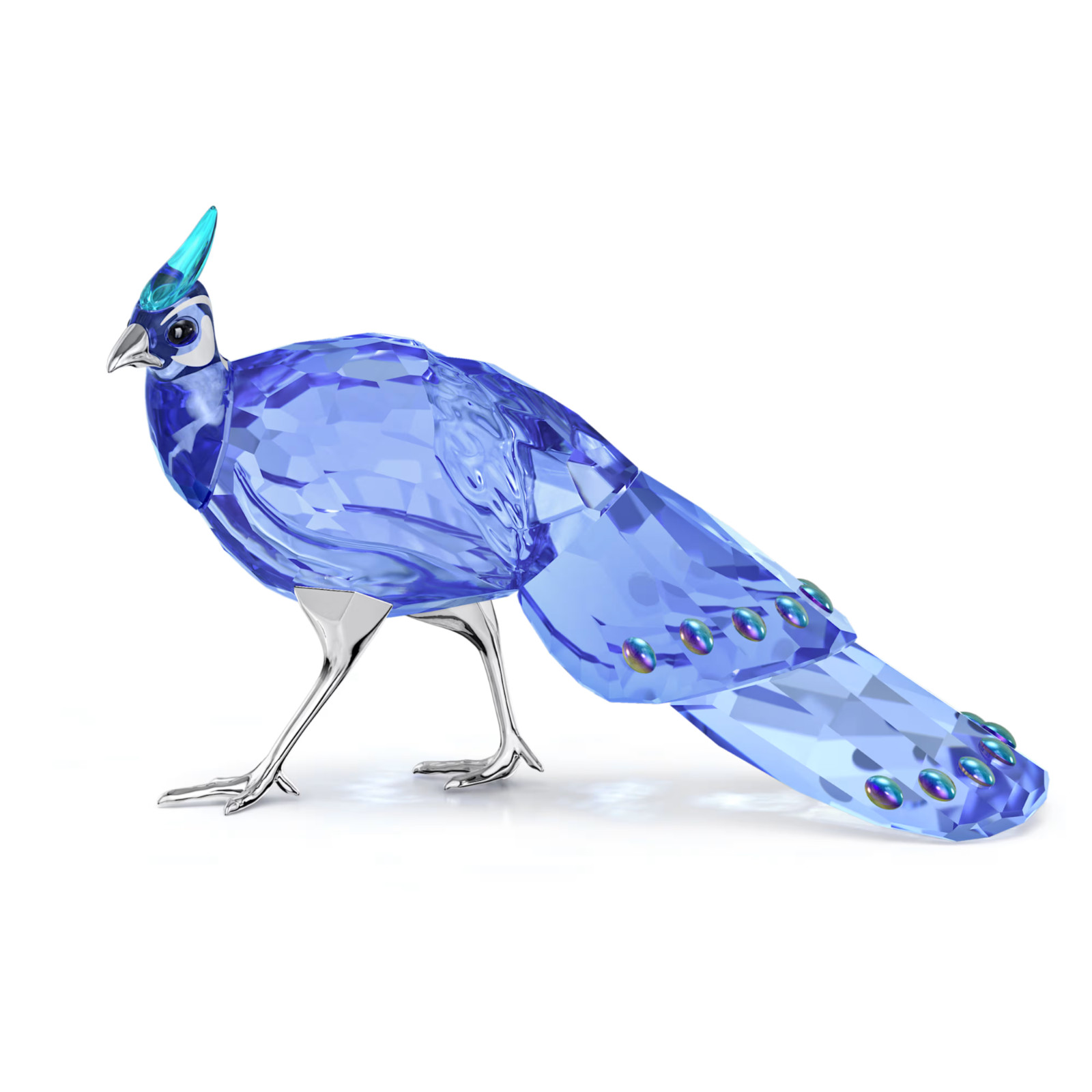 Swarovski Crystal Idyllia SCS Palawan Peacock-Pheasant Figurine 5717851 Swarovski Crystal Idyllia SCS Palawan Peacock-Pheasant Figurine 5717851