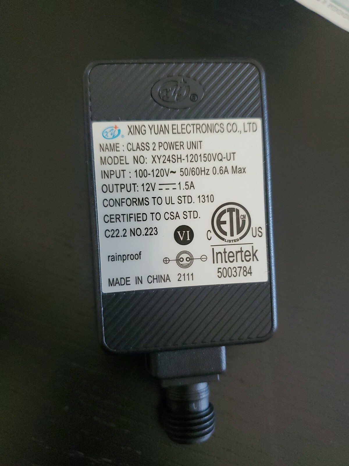 AC/DC POWER ADAPTER 1.5 A Holiday Airblown Inflatable Blow Up's 120V /12VDC AC/DC POWER ADAPTER 1.5 A Holiday Airblown Inflatable Blow Up's 120V /12VDC