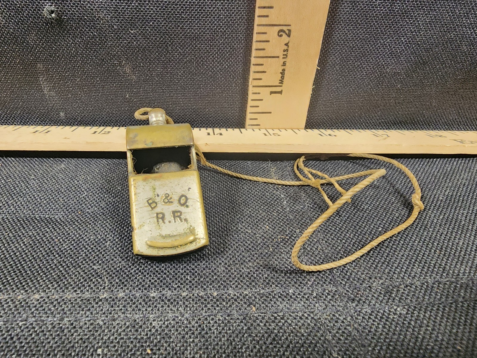 Antique B&O Railroad Conductors Whistle Works Railroad Baltimore Ohio Antique B&O Railroad Conductors Whistle Works Railroad Baltimore Ohio