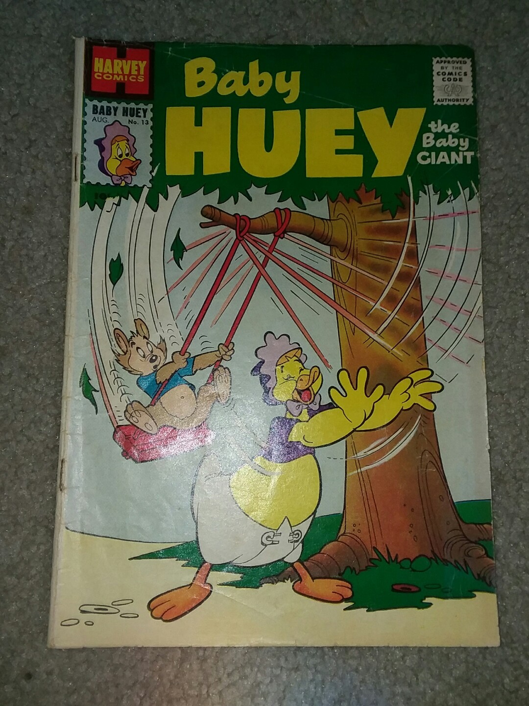 Baby Huey the Baby Giant #13 vg harvey comics 1958 golden age cartoon funny kids Baby Huey the Baby Giant #13 vg harvey comics 1958 golden age cartoon funny kids