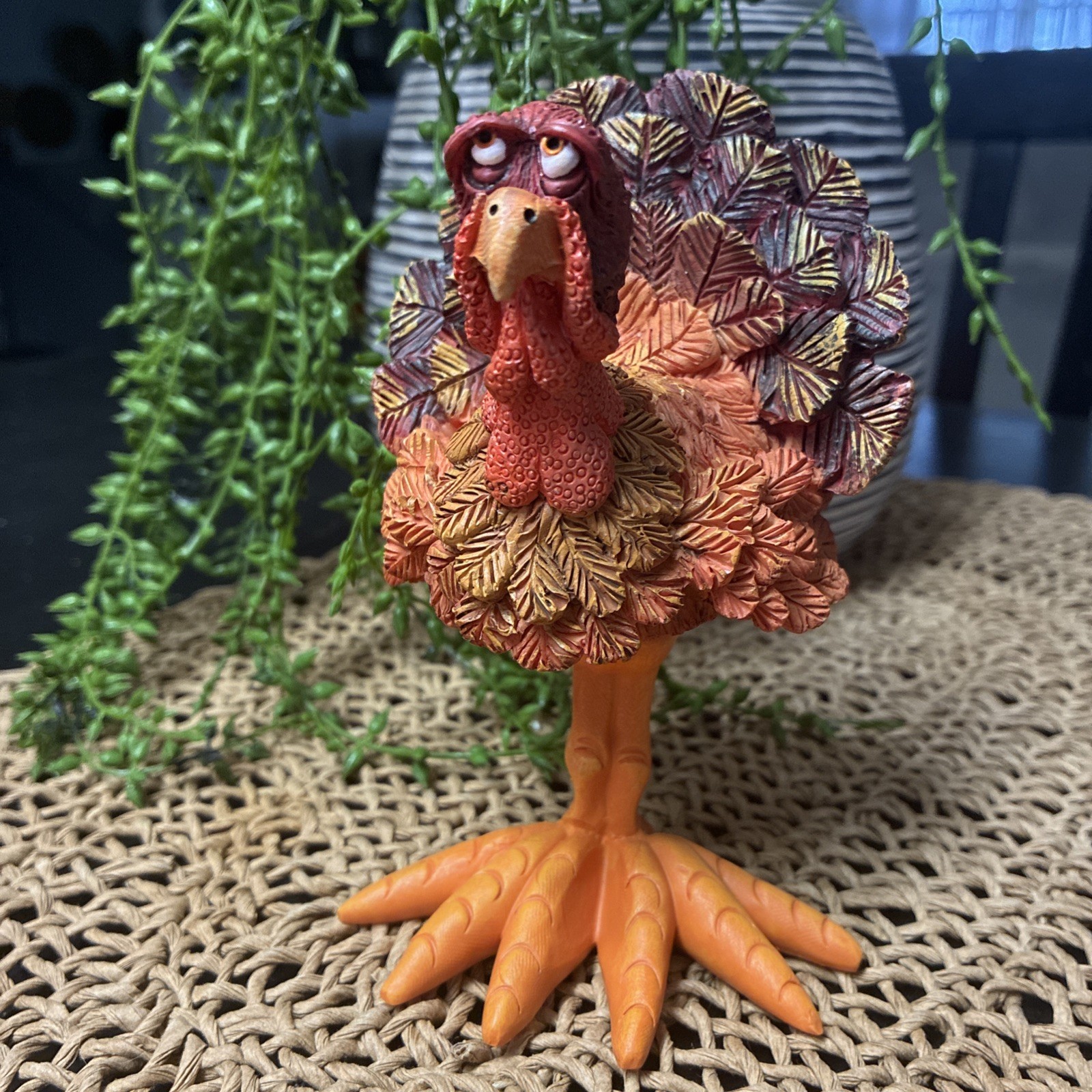 Russ Bobble Bods Turkey by Doug Harris Animal Figure 5.5" Russ Bobble Bods Turkey by Doug Harris Animal Figure 5.5"