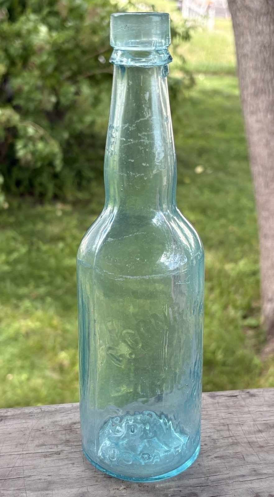 1880s C. CONRAD & CO.s ORIGINAL BUDWEISER BLOB TOP BOTTLE CRUDE APPLIED TOP USA 1880s C. CONRAD & CO.s ORIGINAL BUDWEISER BLOB TOP BOTTLE CRUDE APPLIED TOP USA