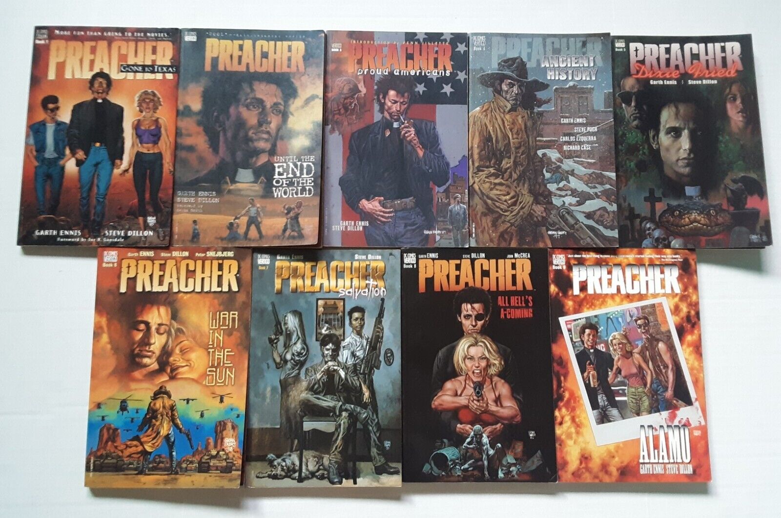 Preacher, Graphic Novels
