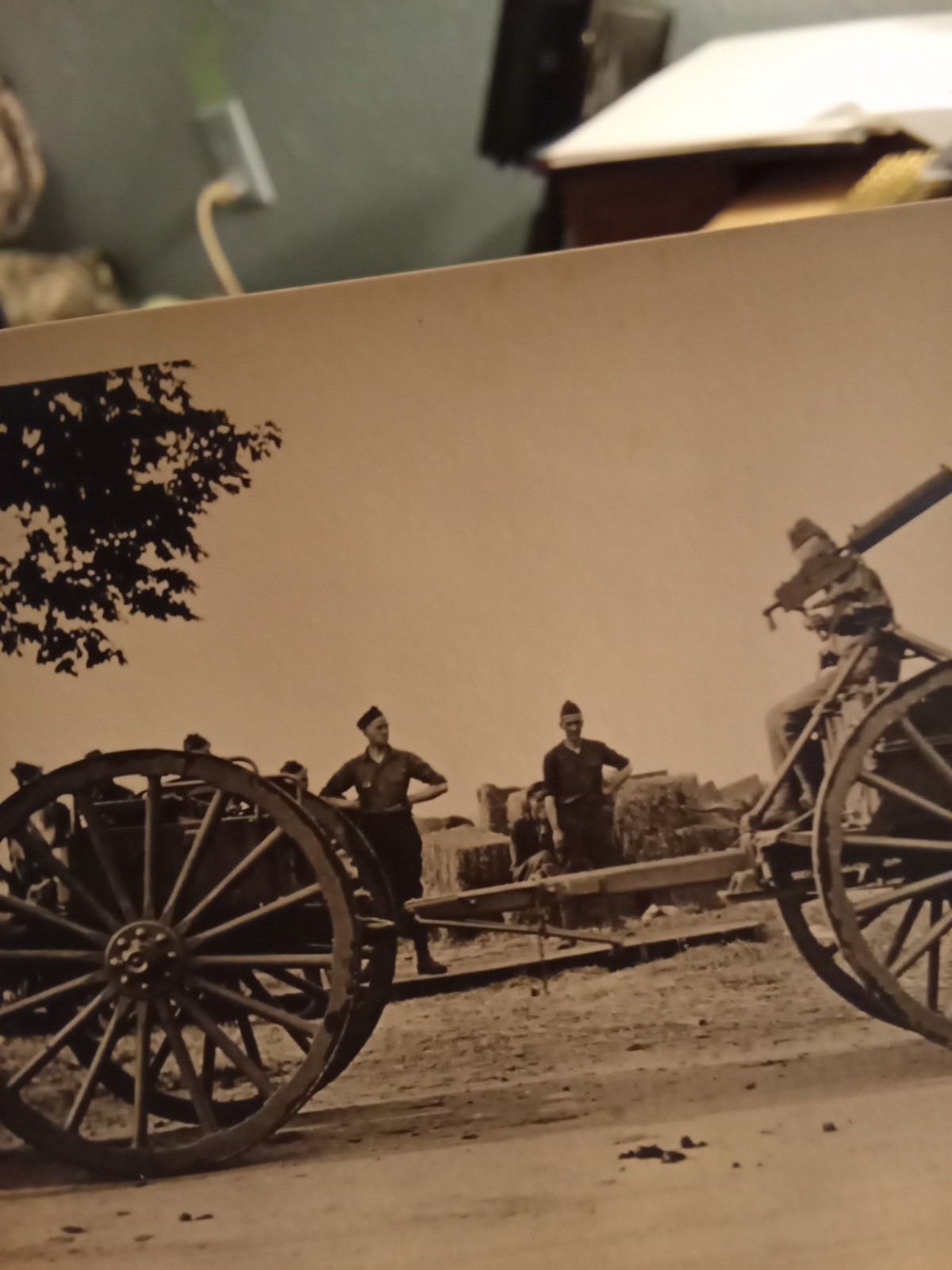 Tank Corps Photo Genuine WW1 Era