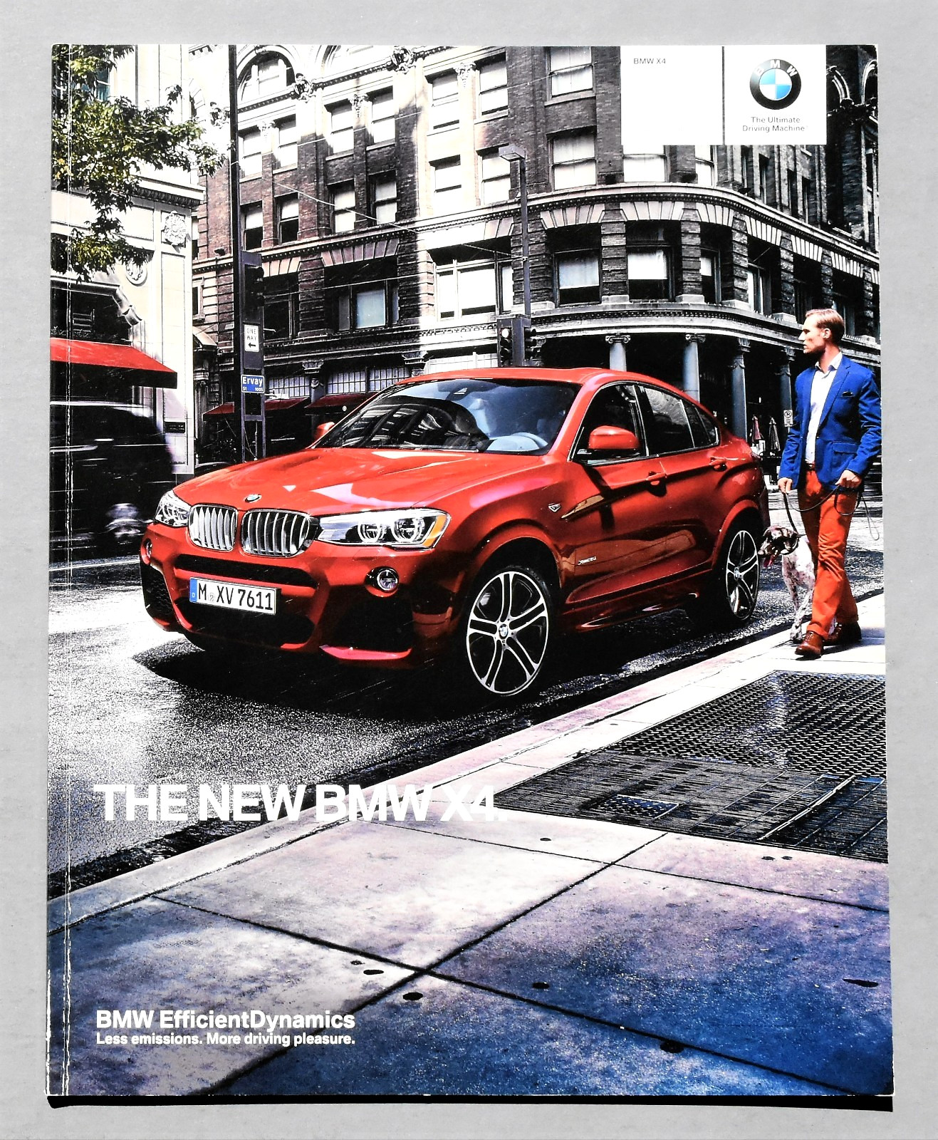 ORIGINAL 2014 BMW X4 DELUXE SALES BROCHURE CATALOG ~ 38 PAGES ~ 11.5" X 9" ORIGINAL 2014 BMW X4 DELUXE SALES BROCHURE CATALOG ~ 38 PAGES ~ 11.5" X 9"