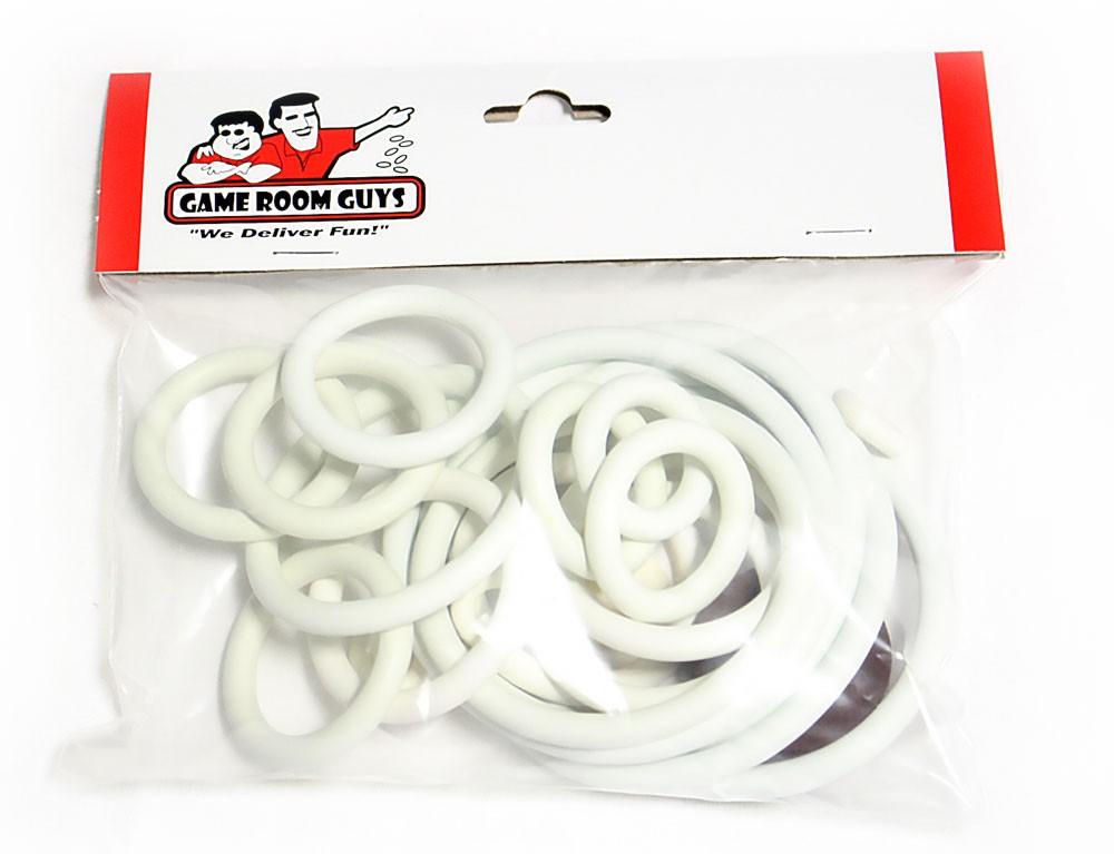 1963 Williams Big Deal Pinball Machine Replacement Repair Rubber Ring Kit White 1963 Williams Big Deal Pinball Machine Replacement Repair Rubber Ring Kit White