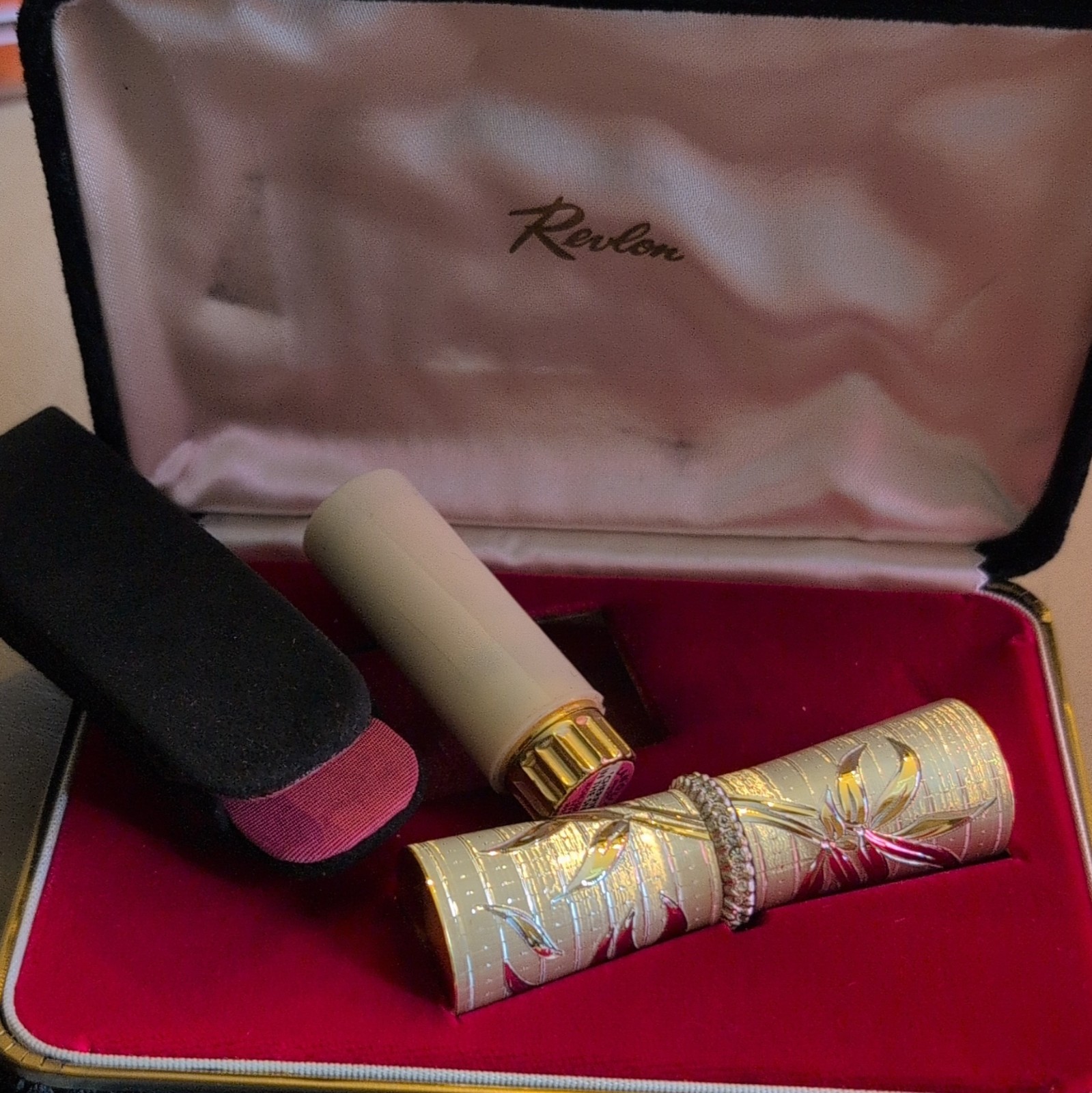 VTG 1950s Revlon Futurama 598 Sterling Silver Lipstick Case, Van Cleef & Arpels