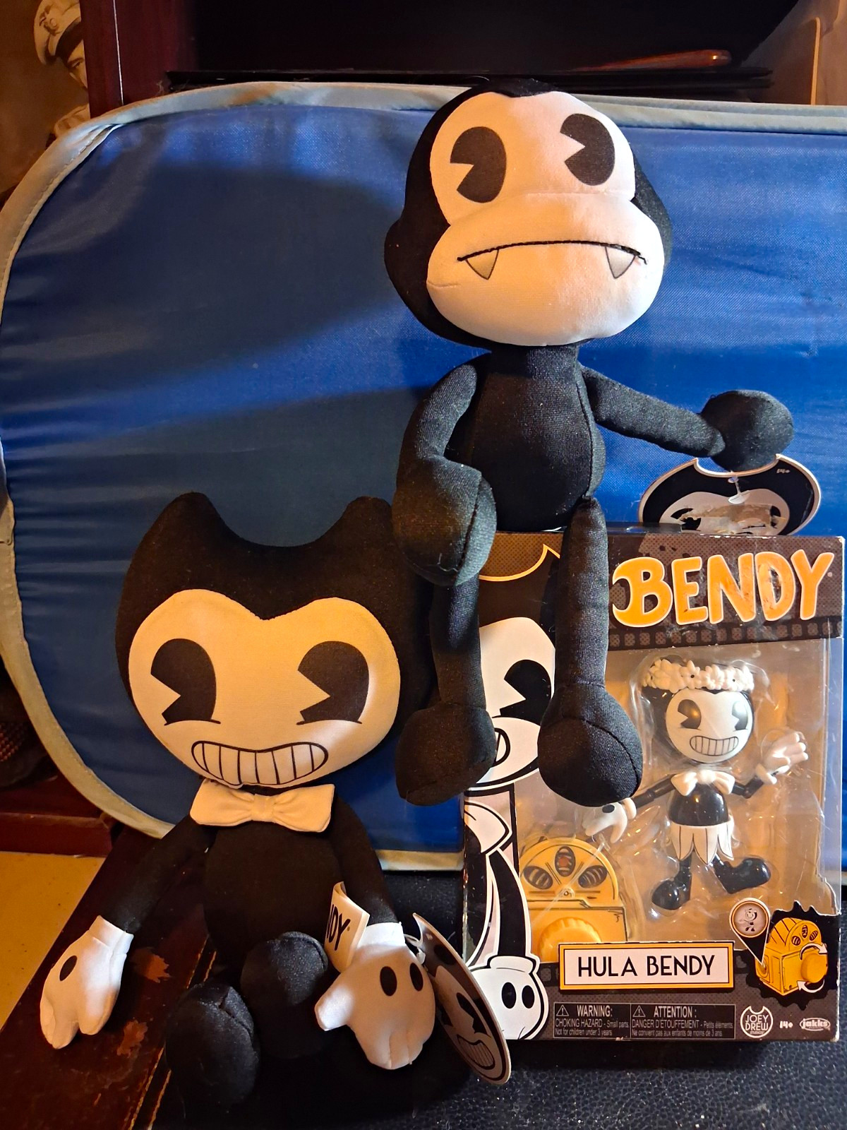 JAKKS Pacific Bendy Plushes Lot + Hula Bendy Figure Boxed Get All 3-Items (SALE)