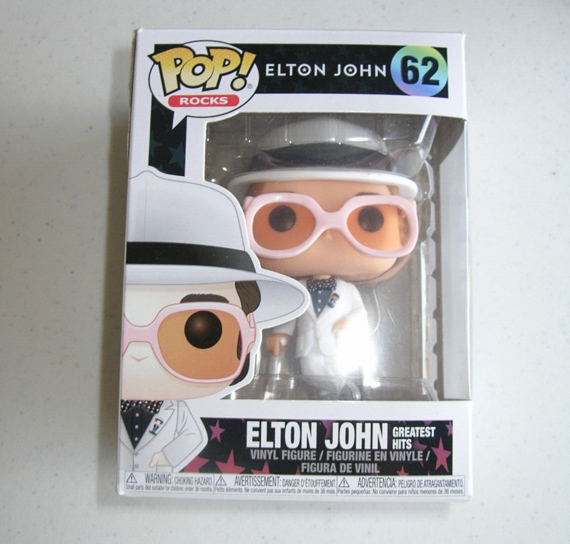 Funko Pop Rocks #62 - Elton John - Elton John Greatest Hits