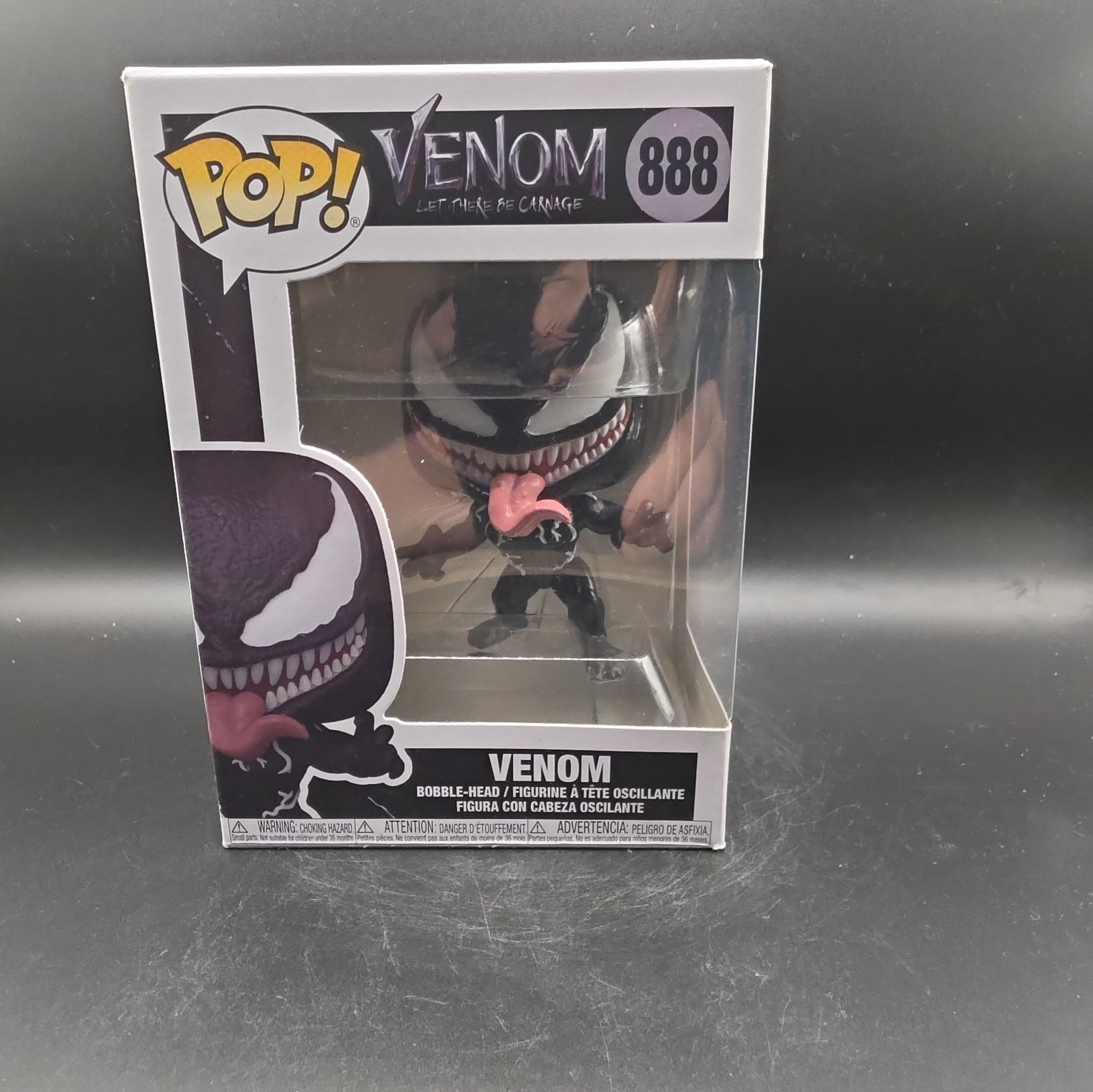 Funko POP Venom #888 Bobblehead Marvel Venom Let There Be Carnage *Damaged Box* Funko POP Venom #888 Bobblehead Marvel Venom Let There Be Carnage *Damaged Box*