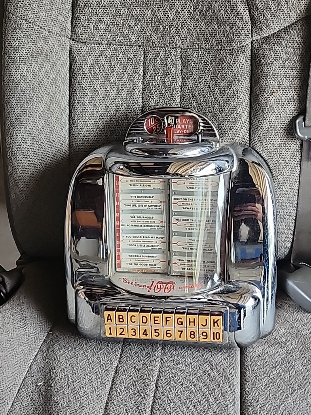 Vintage Seeburg Wall-O-Matic 100 jukebox Wallbox model VGC Vintage Seeburg Wall-O-Matic 100 jukebox Wallbox model VGC