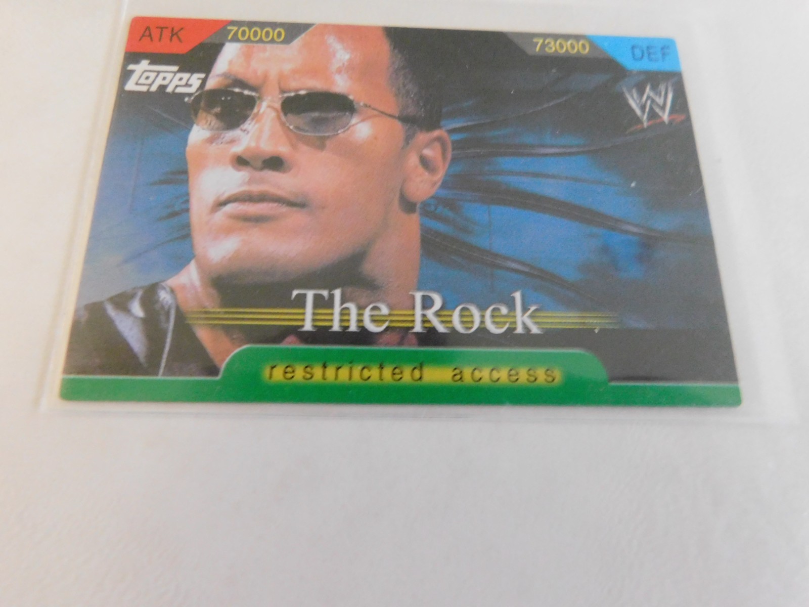TOPPS TRADING CARD 2006 THE ROCK RESTRICTED ACCESS TOPPS TRADING CARD 2006 THE ROCK RESTRICTED ACCESS