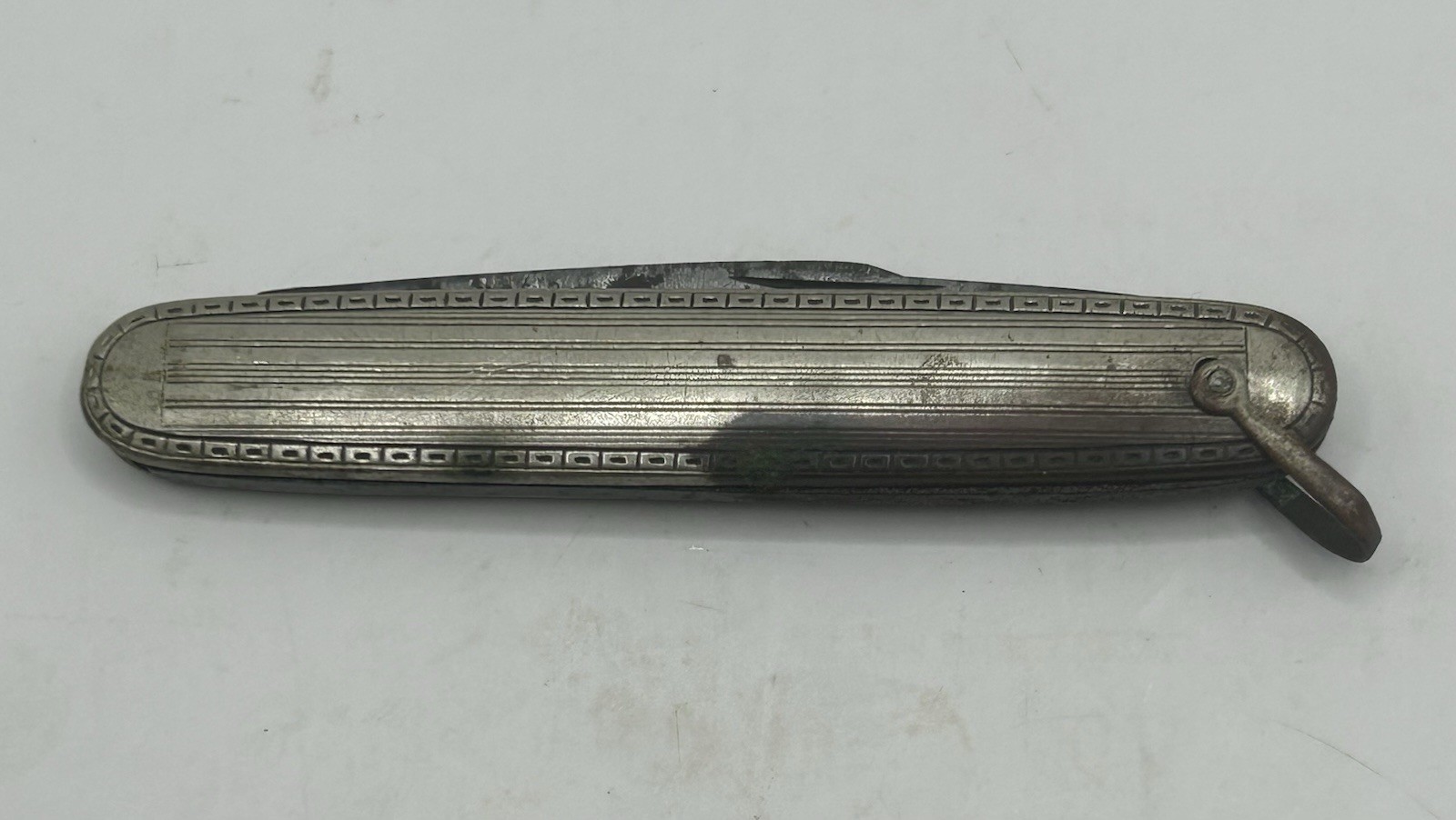 Rare Antique 1920s Challenge Cutlery Flylock Pocket Knife B'port CT For Repair Rare Antique 1920s Challenge Cutlery Flylock Pocket Knife B'port CT For Repair
