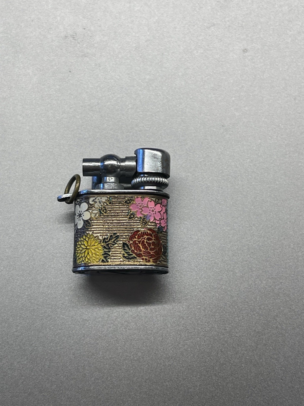 1940s Tiny Japanese Mini Enamel Lighter Stunning And "RARE" 1940s Tiny Japanese Mini Enamel Lighter Stunning And "RARE"