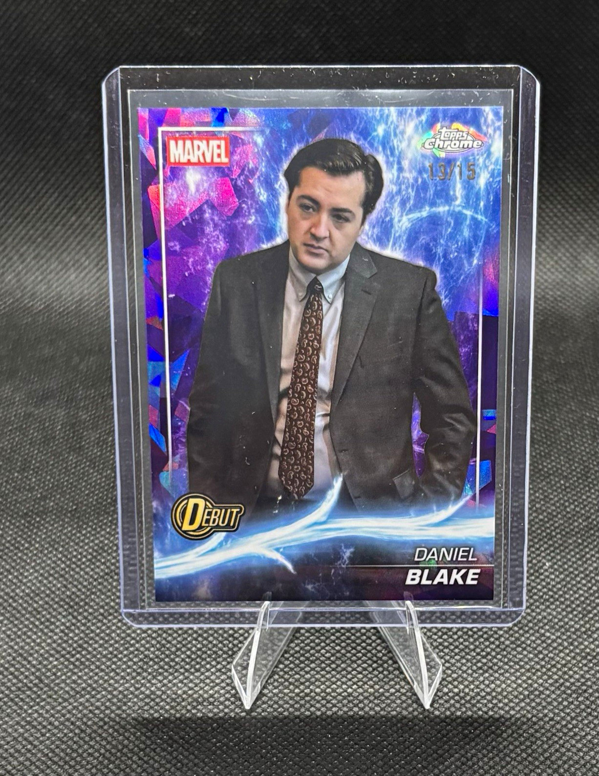 2025 Topps Chrome Marvel Daredevil: Born Again Debut Daniel Blake #177 13/15 2025 Topps Chrome Marvel Daredevil: Born Again Debut Daniel Blake #177 13/15