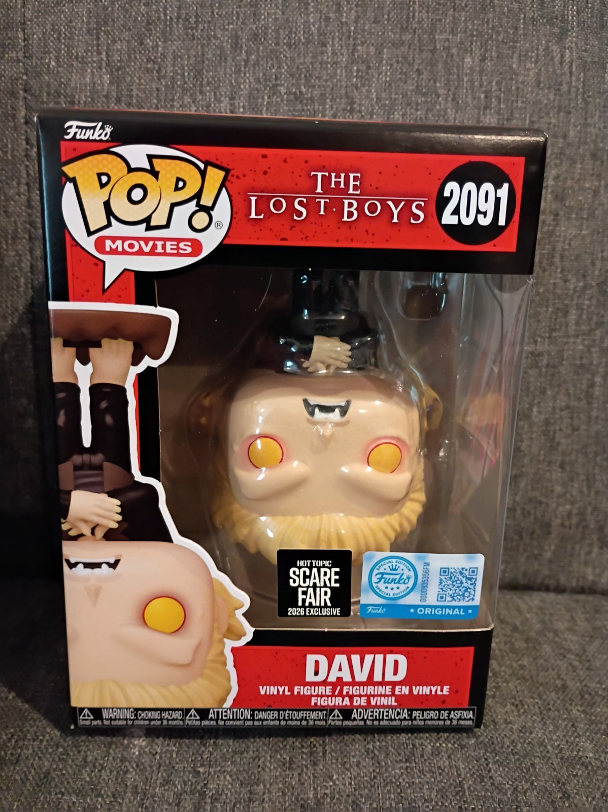 Funko Pop The Lost Boys David Scare Fair 2026 Hot Topic In HAND