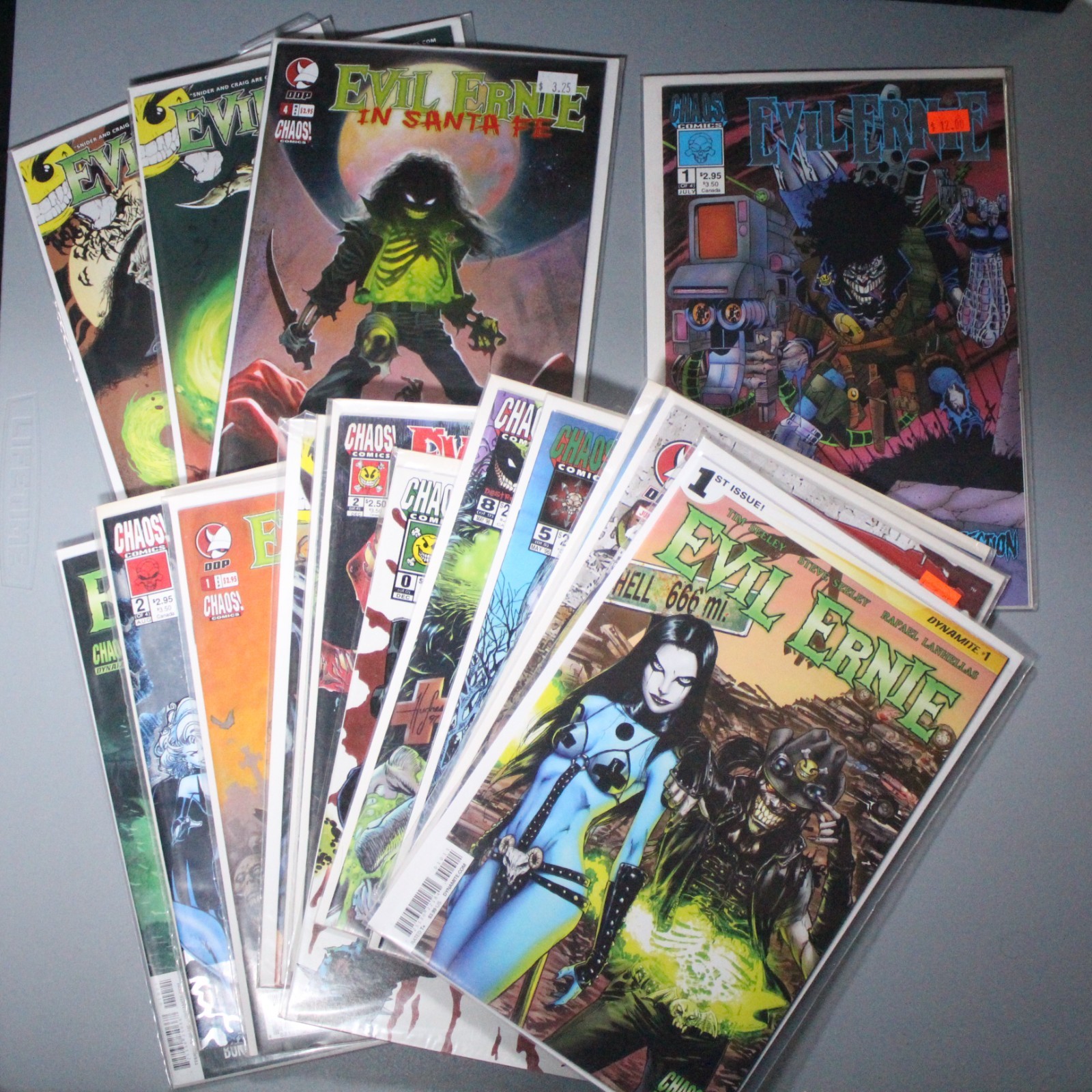 Evil Ernie Chaos Comics 16 Comic Lot In Sante FE Dynamite Straight to hell VF/NM Evil Ernie Chaos Comics 16 Comic Lot In Sante FE Dynamite Straight to hell VF/NM
