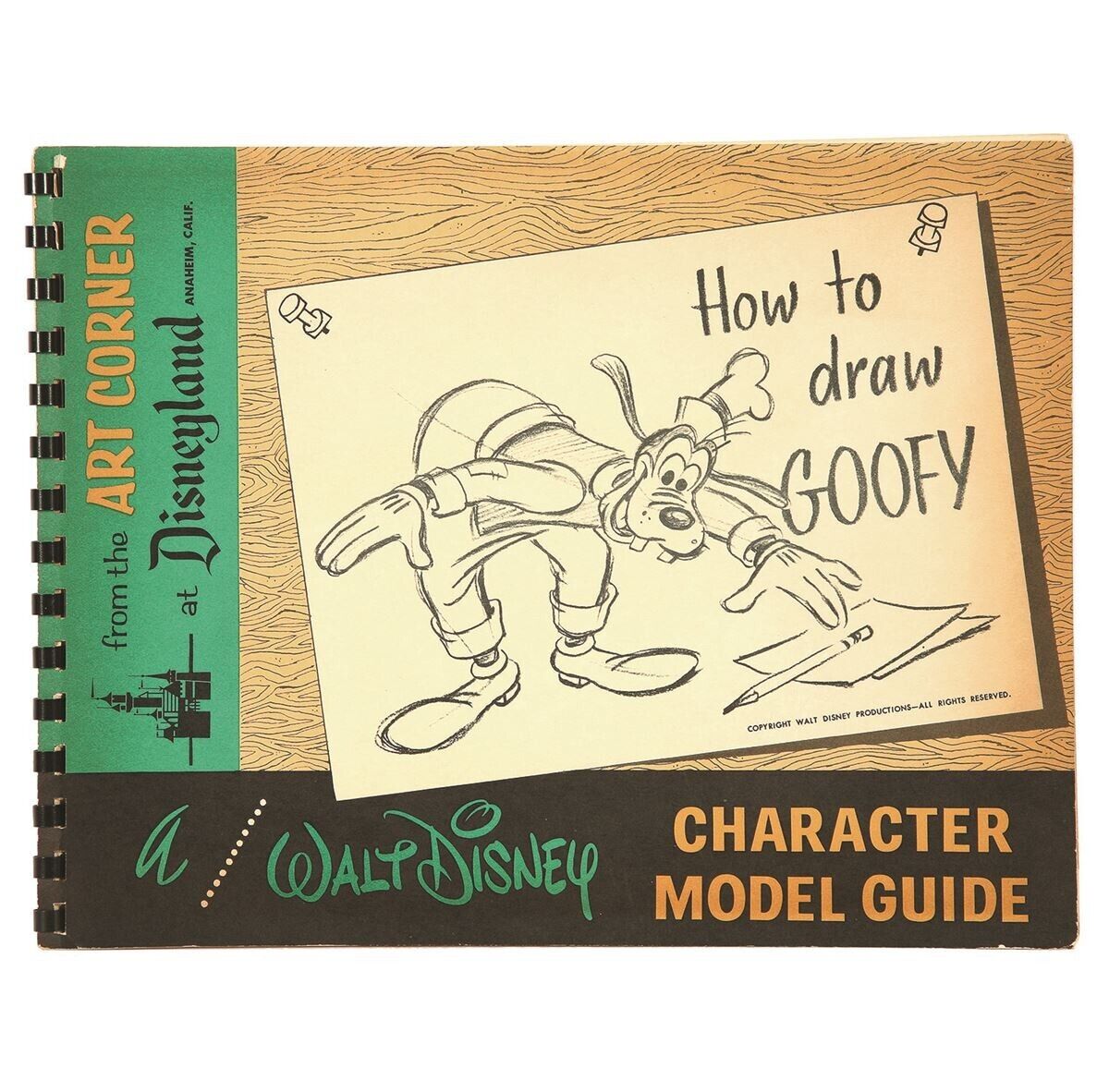 Disneyland Art Corner How to Draw Goofy COPY