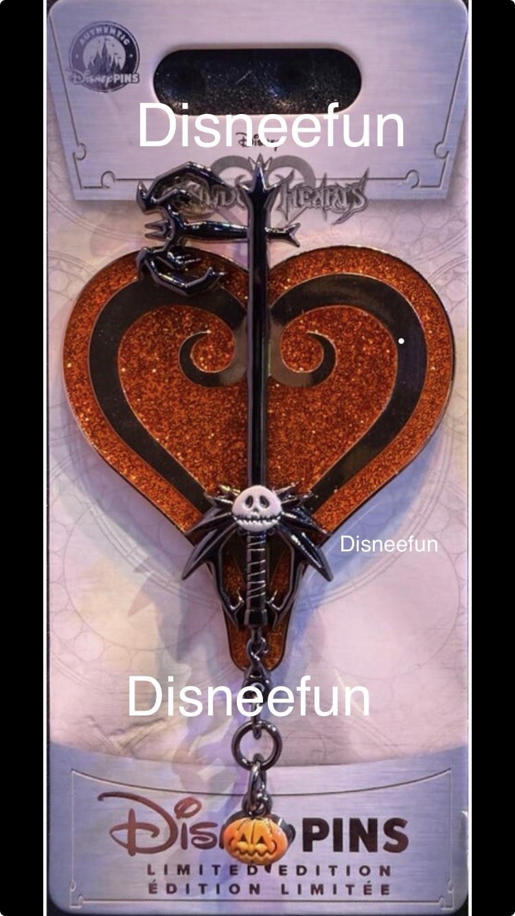 presale 2026 Disney Park Kingdom Hearts Halloween Town Pumpkinhead Keyblade Pin presale 2026 Disney Park Kingdom Hearts Halloween Town Pumpkinhead Keyblade Pin