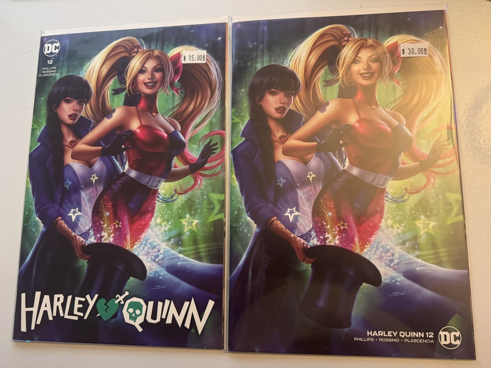 Harley Quinn #12 (2022) Sun Khamunaki Zatanna Exclusive Variant 2-Cover Set DC