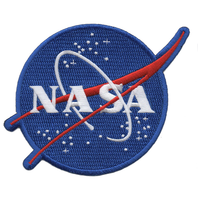 NASA Meatball 2-1/2" Full Embroidered Emblem - from U.S. NASA Meatball 2-1/2" Full Embroidered Emblem - from U.S.