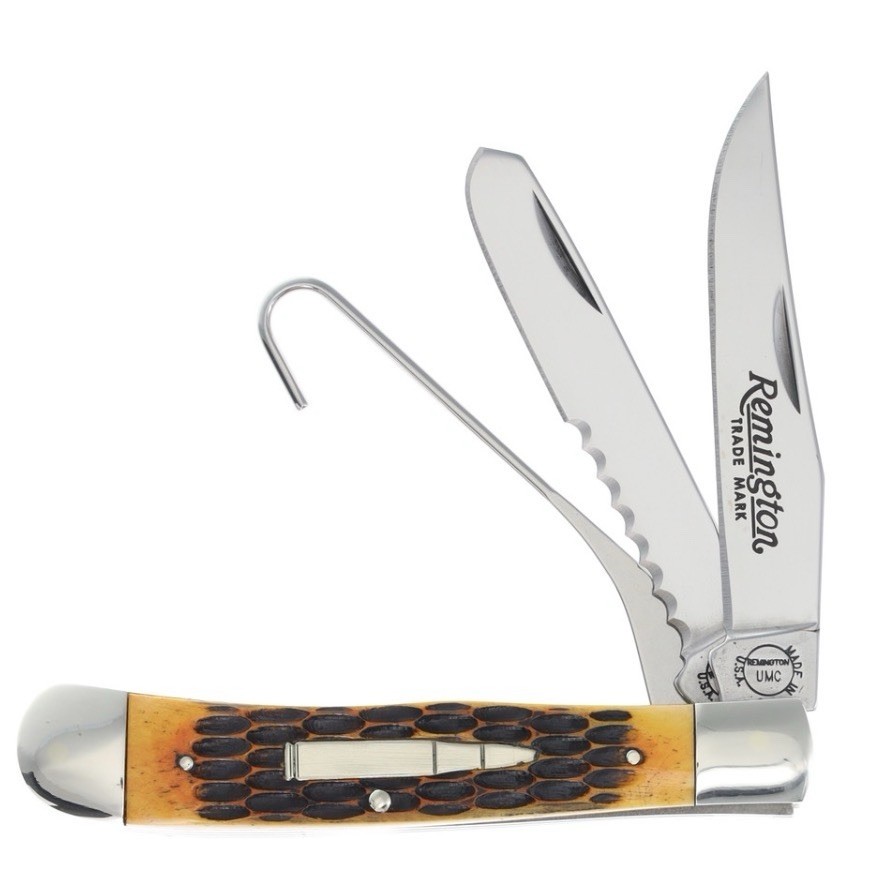Remington Bullet Knife 2024 Edition "The Waterfowler” R15696 - Bone / 1095 Remington Bullet Knife 2024 Edition "The Waterfowler” R15696 - Bone / 1095