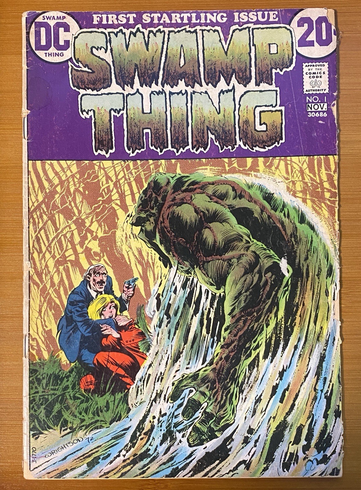 Swamp Thing #1 | 1st Alec Holland Swamp Thing | DC Comics 1972 | -G Swamp Thing #1 | 1st Alec Holland Swamp Thing | DC Comics 1972 | -G