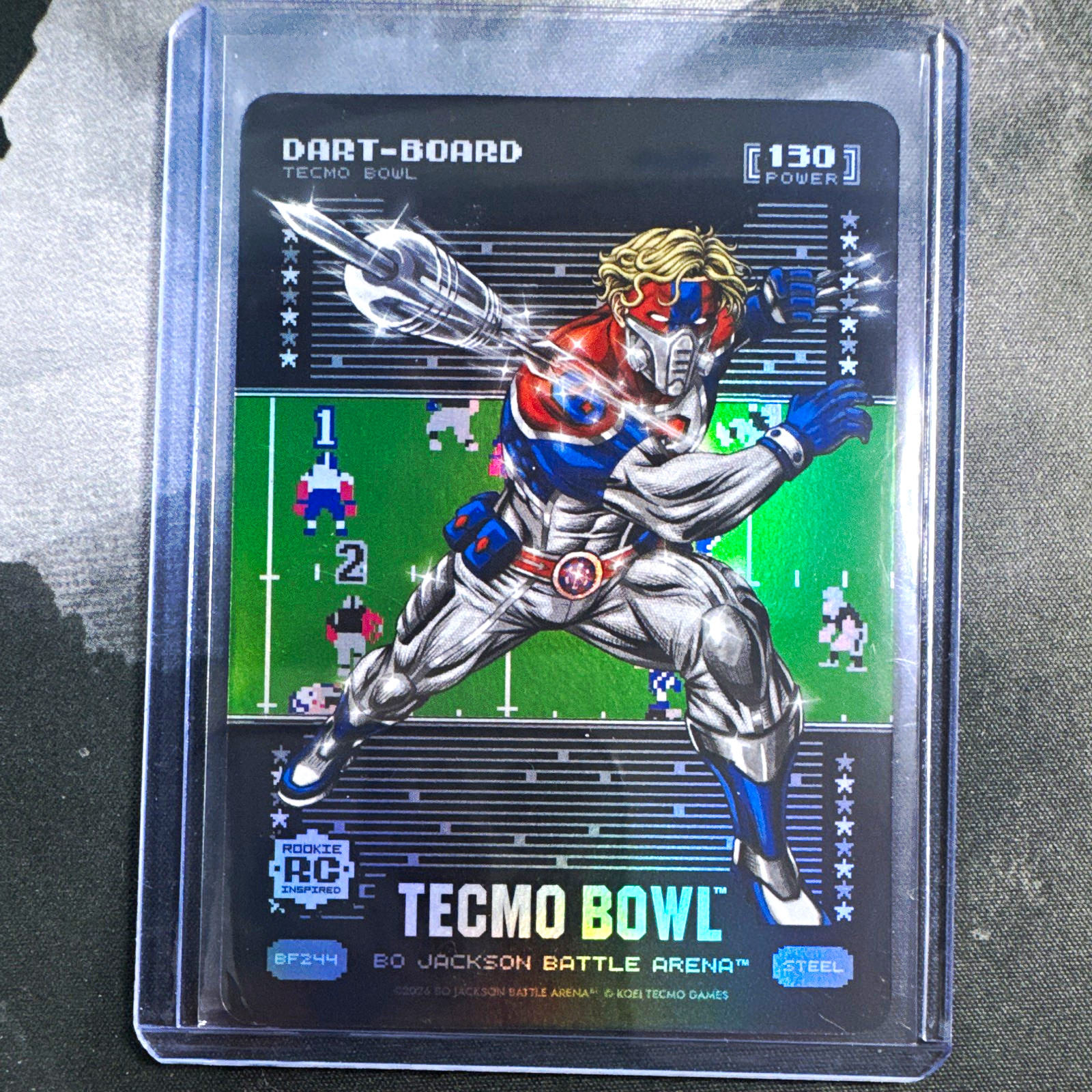 Rookie Card Tecmo Bowl Bo Jackson Battle Arena Dart-Board Steel BF244 2020 Rookie Card Tecmo Bowl Bo Jackson Battle Arena Dart-Board Steel BF244 2020