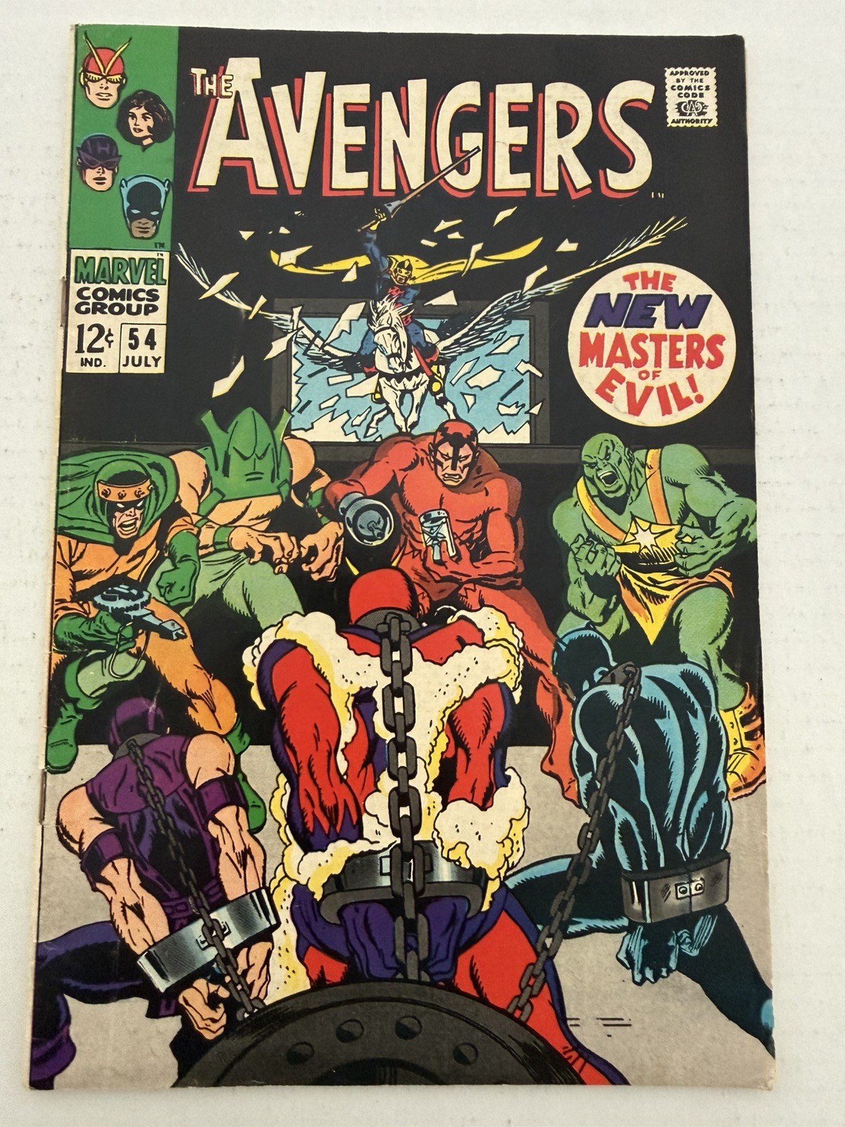 AVENGERS # 54 ( 1968 ) 1ST APP: NEW MASTERS OF EVIL ULTRON AVENGERS # 54 ( 1968 ) 1ST APP: NEW MASTERS OF EVIL ULTRON