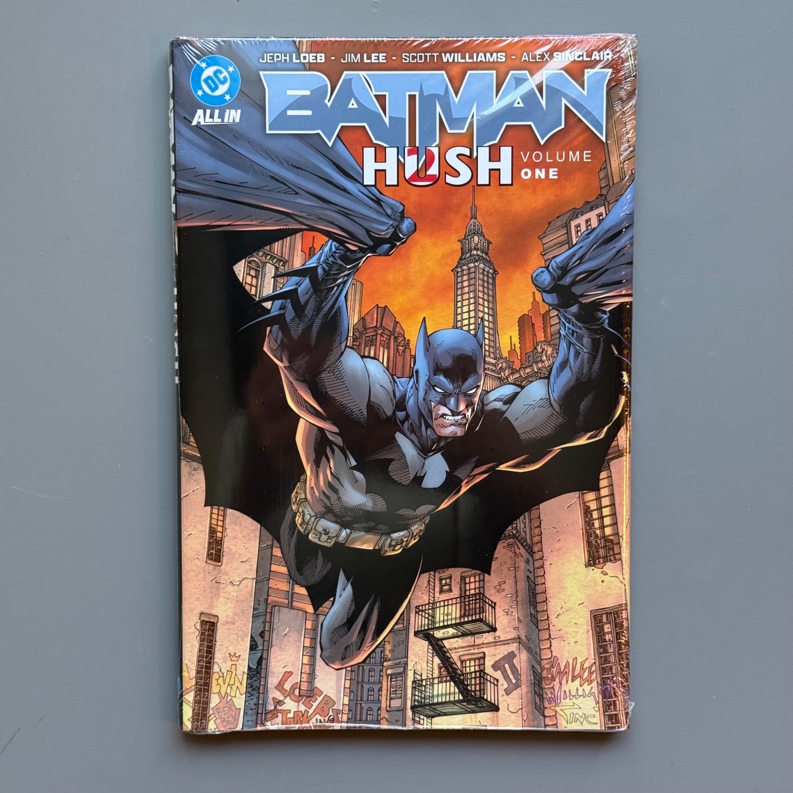 Batman H2SH Volume One Hardcover HC SEALED Jeph Loeb Jim Lee Hush 2 2026 NEW Batman H2SH Volume One Hardcover HC SEALED Jeph Loeb Jim Lee Hush 2 2026 NEW