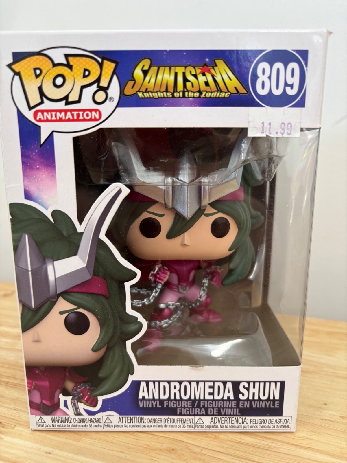Funko Pop Animation Saint Seiya #809 Andromeda Shun 4" Figure - NIB Funko Pop Animation Saint Seiya #809 Andromeda Shun 4" Figure - NIB