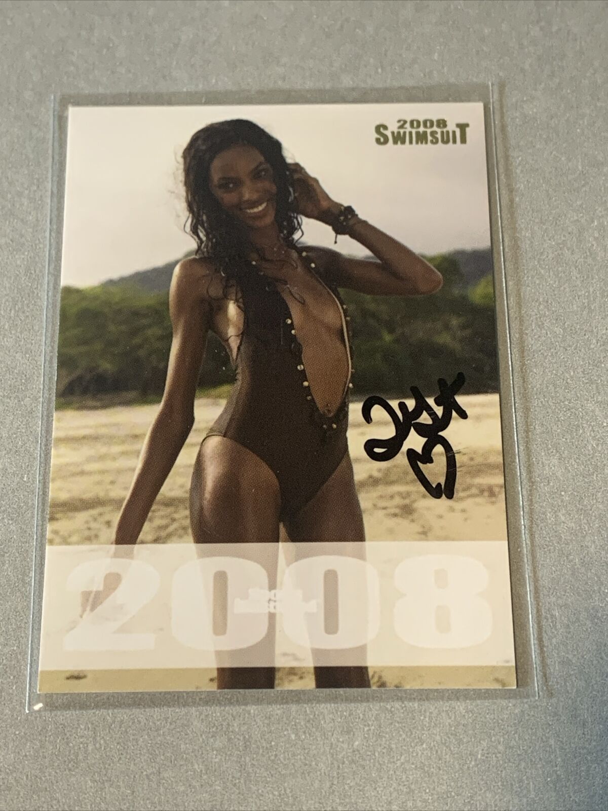 QUIANA GRANT 2008 SPORTS ILLUSTRATED SI SWIMSUIT (VERSION A) Autograph AUTO CARD