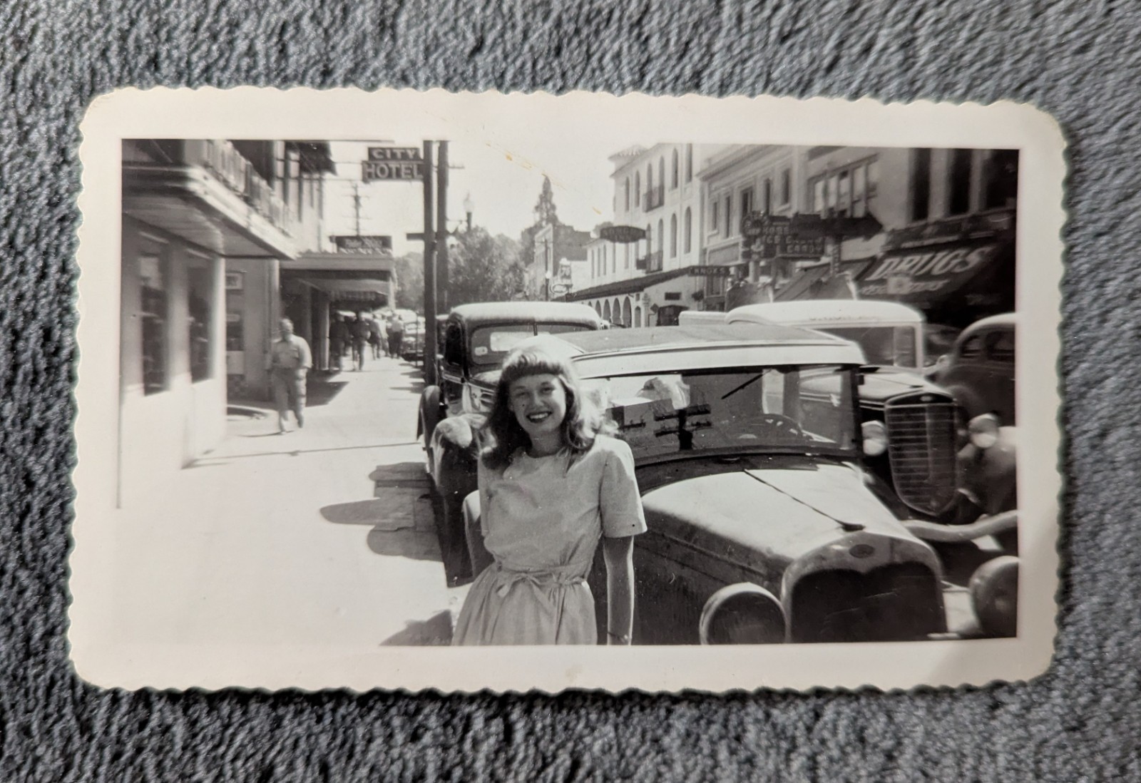 Downtown Sonora CA VTG Photo Sonora Inn City Hotel automobiles 1940s? Downtown Sonora CA VTG Photo Sonora Inn City Hotel automobiles 1940s?