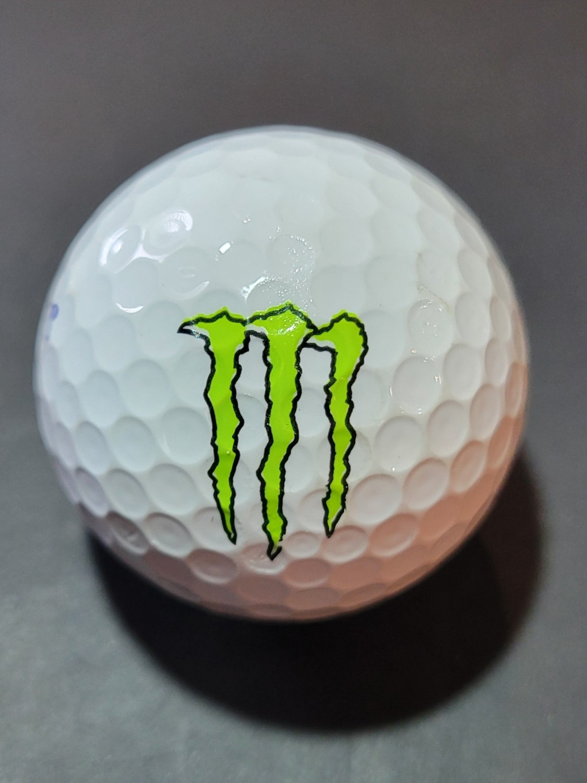 Monster Energy Drink Logo Golf Ball Bridgestone Tour B XS Used 4A  single ball
