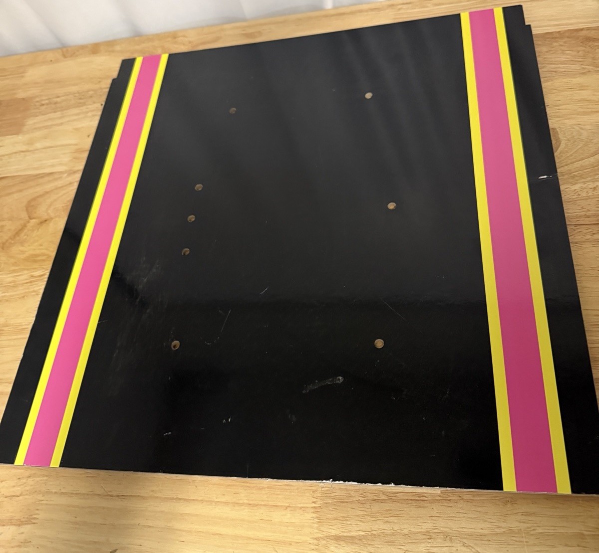 Arcade1up Ms. Pacman Black Front Panel I Only Arcade1up Ms. Pacman Black Front Panel I Only