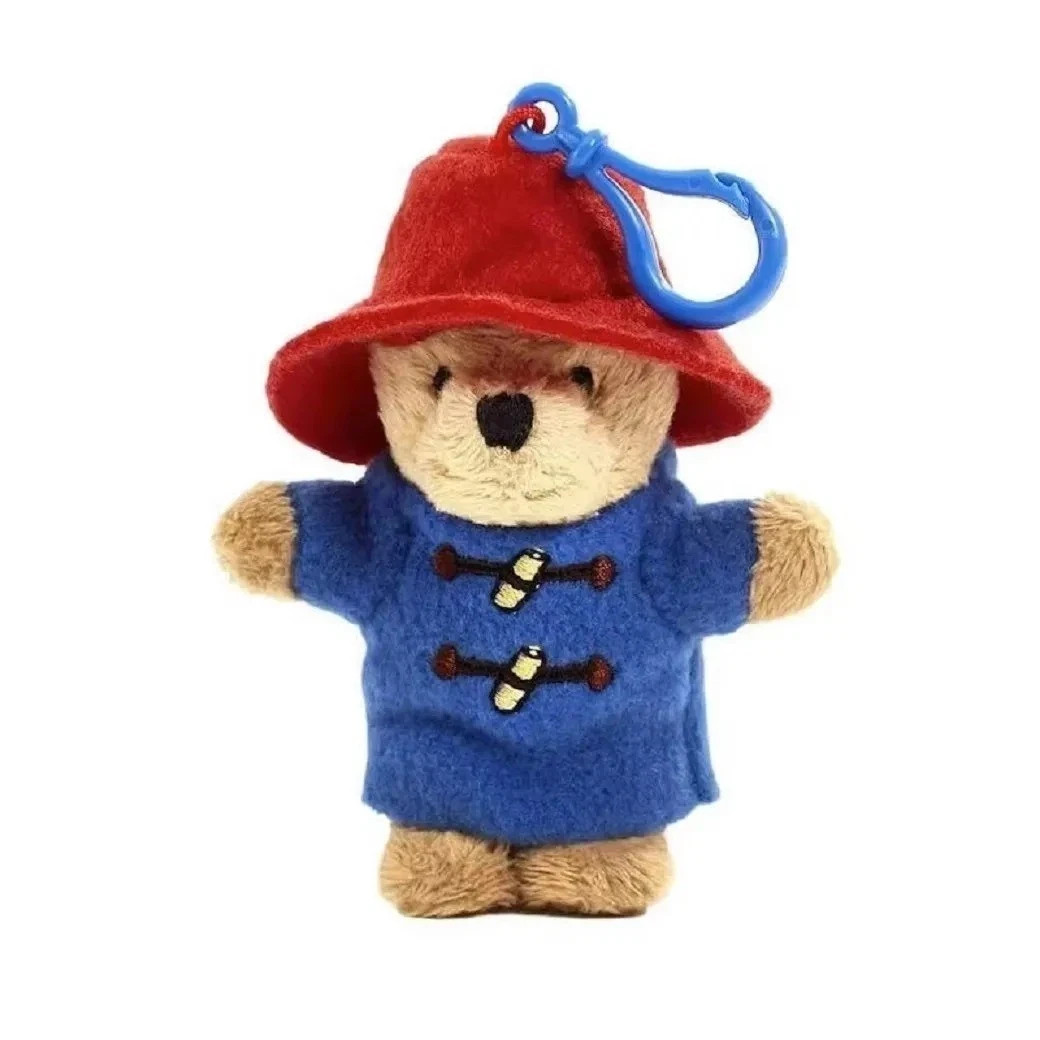 Paddington Bear Plush key chain in Peru with bag official 2025 Paddington Bear Plush key chain in Peru with bag official 2025