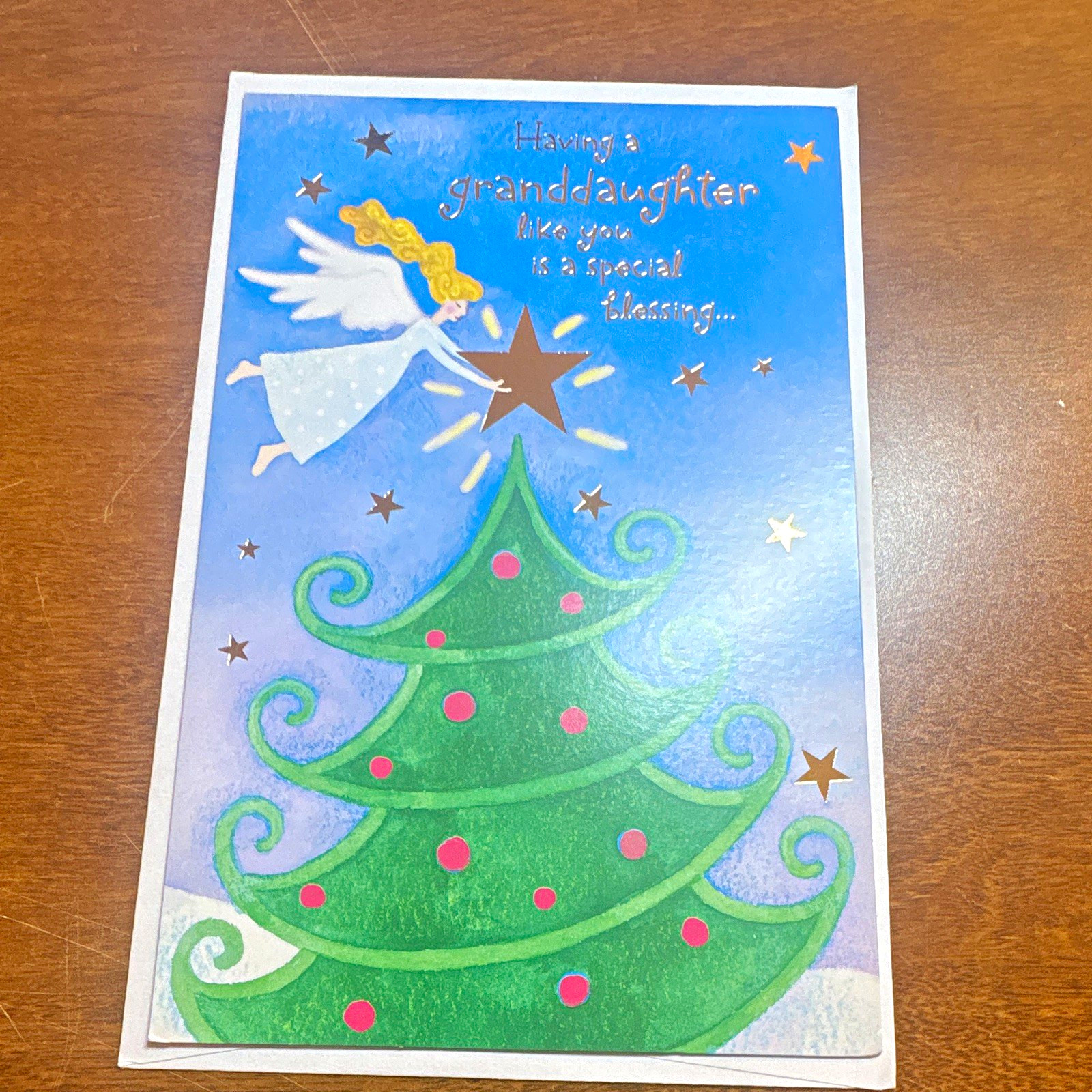 American Greetings Christmas Greeting Card - Granddaughter - New American Greetings Christmas Greeting Card - Granddaughter - New