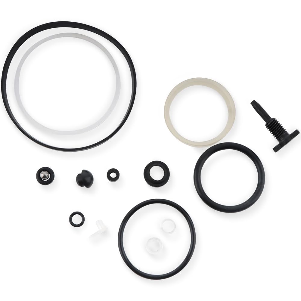 12.5 Ton Vertical Hydraulic Bottle Jack Repair Kit Full Oil Seal ORing Replac... 12.5 Ton Vertical Hydraulic Bottle Jack Repair Kit Full Oil Seal ORing Replac...