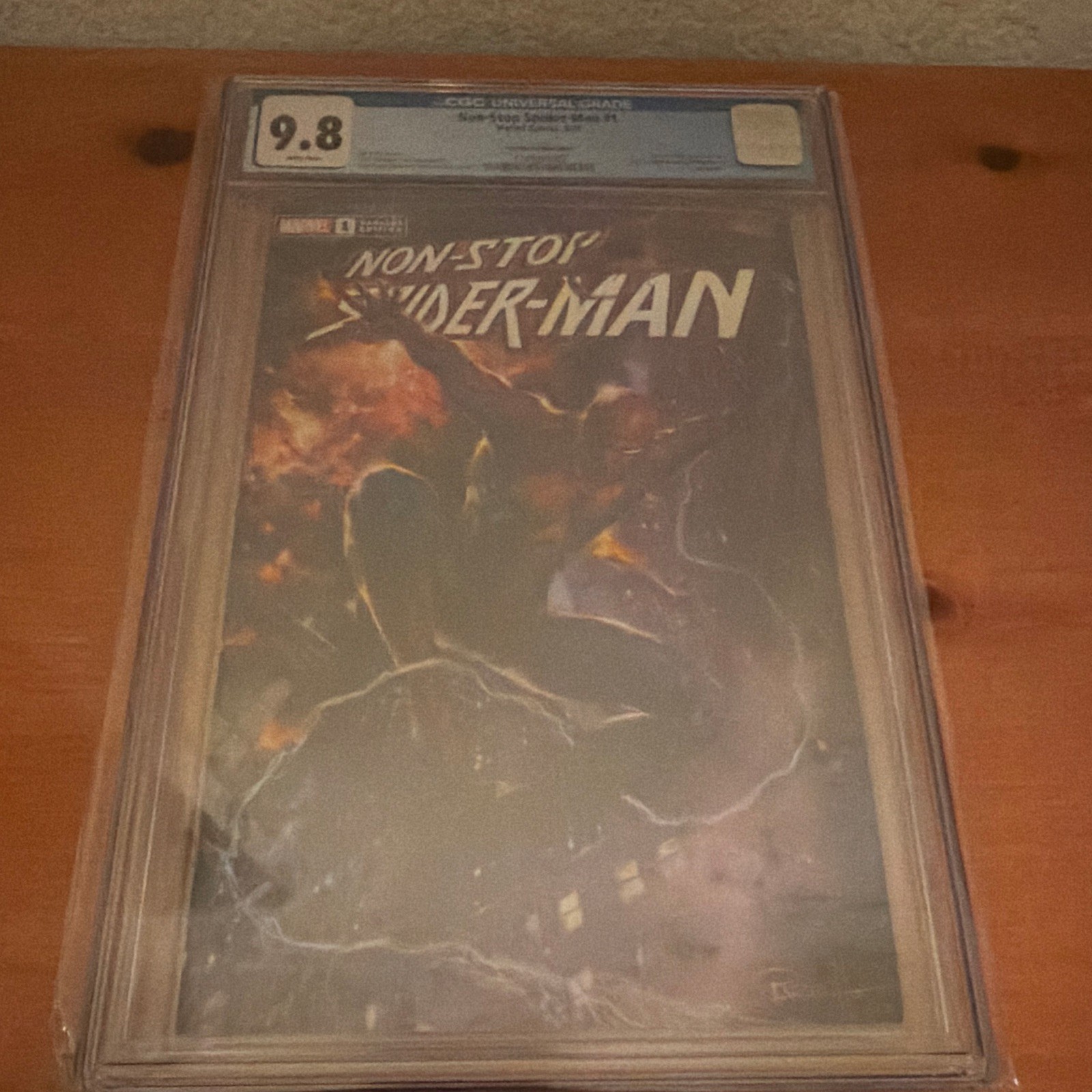 Marvel Non-Stop Spider-Man #1 CGC 9.8 Variant Cover 2014 4745098009